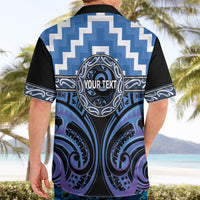 Aotearoa Ngaruahine Personalised Hawaiian Shirt Maori Iwi Poutama Puhoro Tattoo LT14 - Polynesian Pride