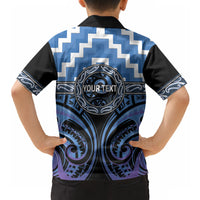 Aotearoa Ngaruahine Personalised Hawaiian Shirt Maori Iwi Poutama Puhoro Tattoo LT14 - Polynesian Pride