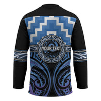 Aotearoa Ngaruahine Personalised Hockey Jersey Maori Iwi Poutama Puhoro Tattoo LT14 - Polynesian Pride