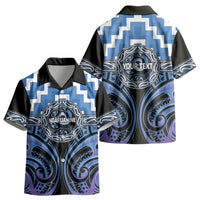 Aotearoa Ngaruahine Personalised Kid Hawaiian Shirt Maori Iwi Poutama Puhoro Tattoo LT14 - Polynesian Pride