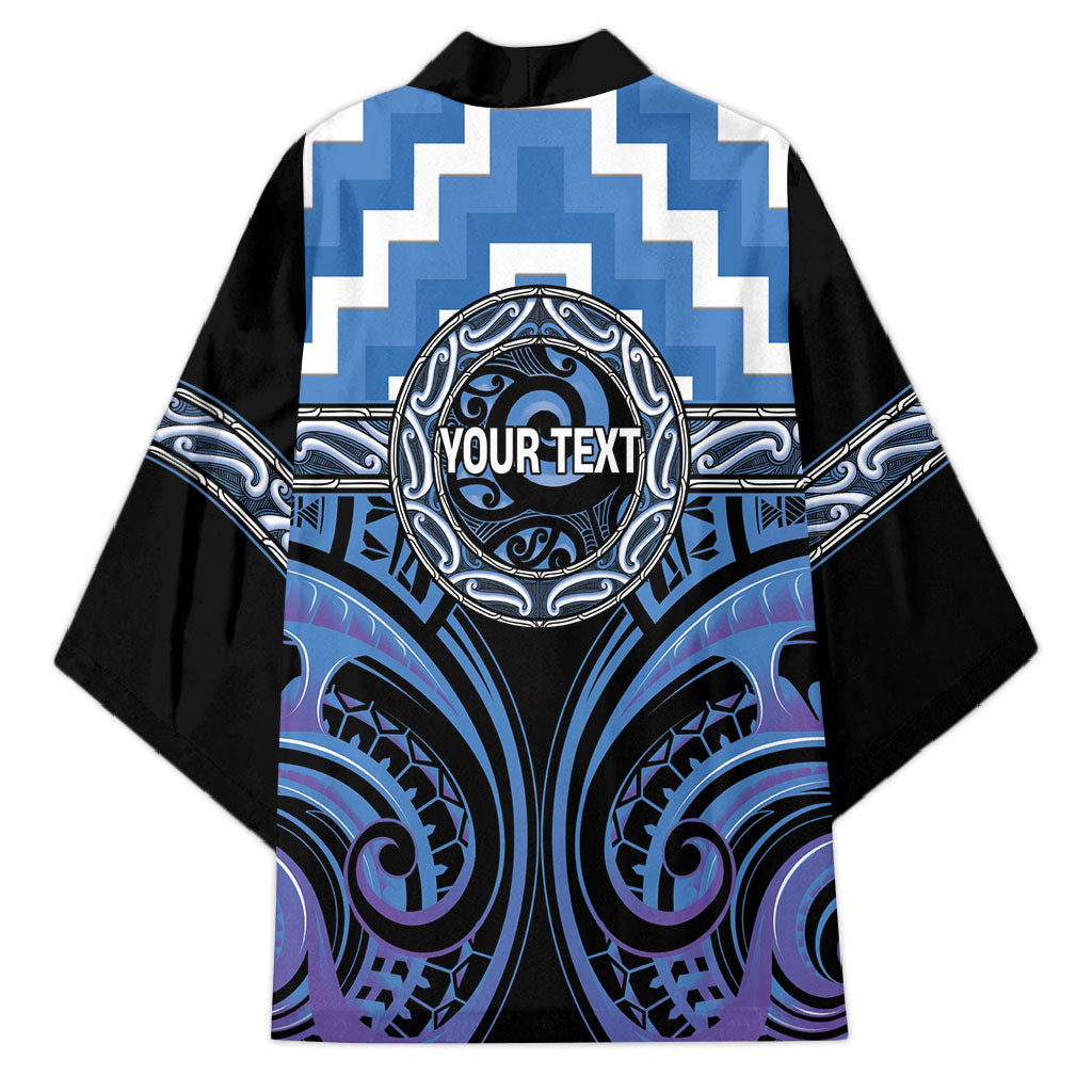 Aotearoa Ngaruahine Personalised Kimono Maori Iwi Poutama Puhoro Tattoo LT14 - Polynesian Pride