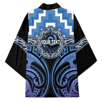 Aotearoa Ngaruahine Personalised Kimono Maori Iwi Poutama Puhoro Tattoo LT14 - Polynesian Pride