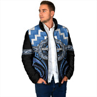 Aotearoa Ngaruahine Personalised Padded Jacket Maori Iwi Poutama Puhoro Tattoo LT14 - Polynesian Pride