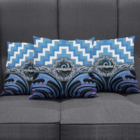 Aotearoa Ngaruahine Pillow Cover Maori Iwi Poutama Puhoro Tattoo LT14 - Polynesian Pride