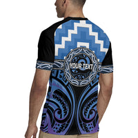 Aotearoa Ngaruahine Personalised Rugby Jersey Maori Iwi Poutama Puhoro Tattoo LT14 - Polynesian Pride