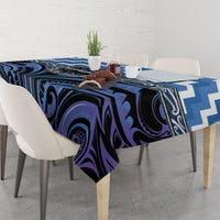 Aotearoa Ngaruahine Tablecloth Maori Iwi Poutama Puhoro Tattoo LT14 - Polynesian Pride