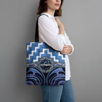 Aotearoa Ngaruahine Tote Bag Maori Iwi Poutama Puhoro Tattoo LT14 - Polynesian Pride