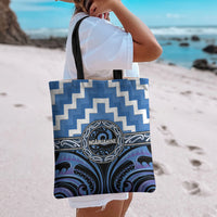 Aotearoa Ngaruahine Tote Bag Maori Iwi Poutama Puhoro Tattoo LT14 - Polynesian Pride