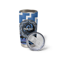 Aotearoa Ngaruahine Personalised Tumbler Cup Maori Iwi Poutama Puhoro Tattoo LT14 - Polynesian Pride