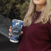 Aotearoa Ngaruahine Personalised Tumbler Cup Maori Iwi Poutama Puhoro Tattoo LT14 - Polynesian Pride