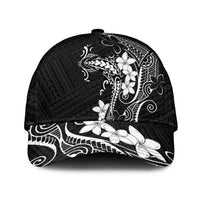 Black Hawaii Classic Cap Hammerhead Shark Tattoo Curve Polynesian - Polynesian Pride