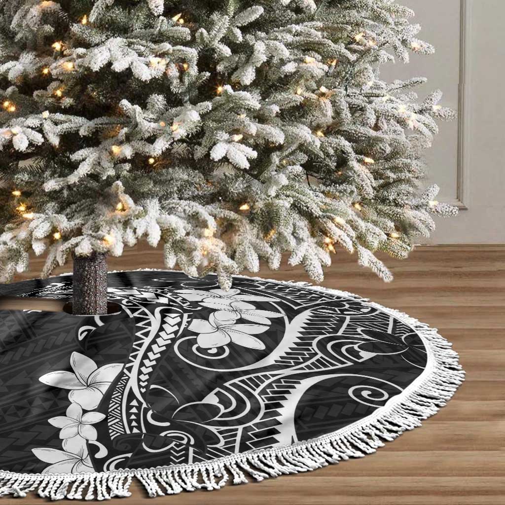 Black Hawaii Tree Skirt Hammerhead Shark Tattoo Curve Polynesian - Polynesian Pride