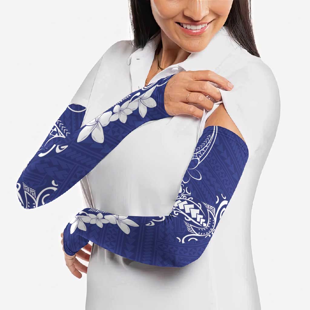 Blue Hawaii Arm Sleeves Hammerhead Shark Tattoo Curve Polynesian LT14 - Polynesian Pride