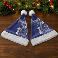 Blue Hawaii Christmas Santa Hat Hammerhead Shark Tattoo Curve Polynesian LT14 - Polynesian Pride