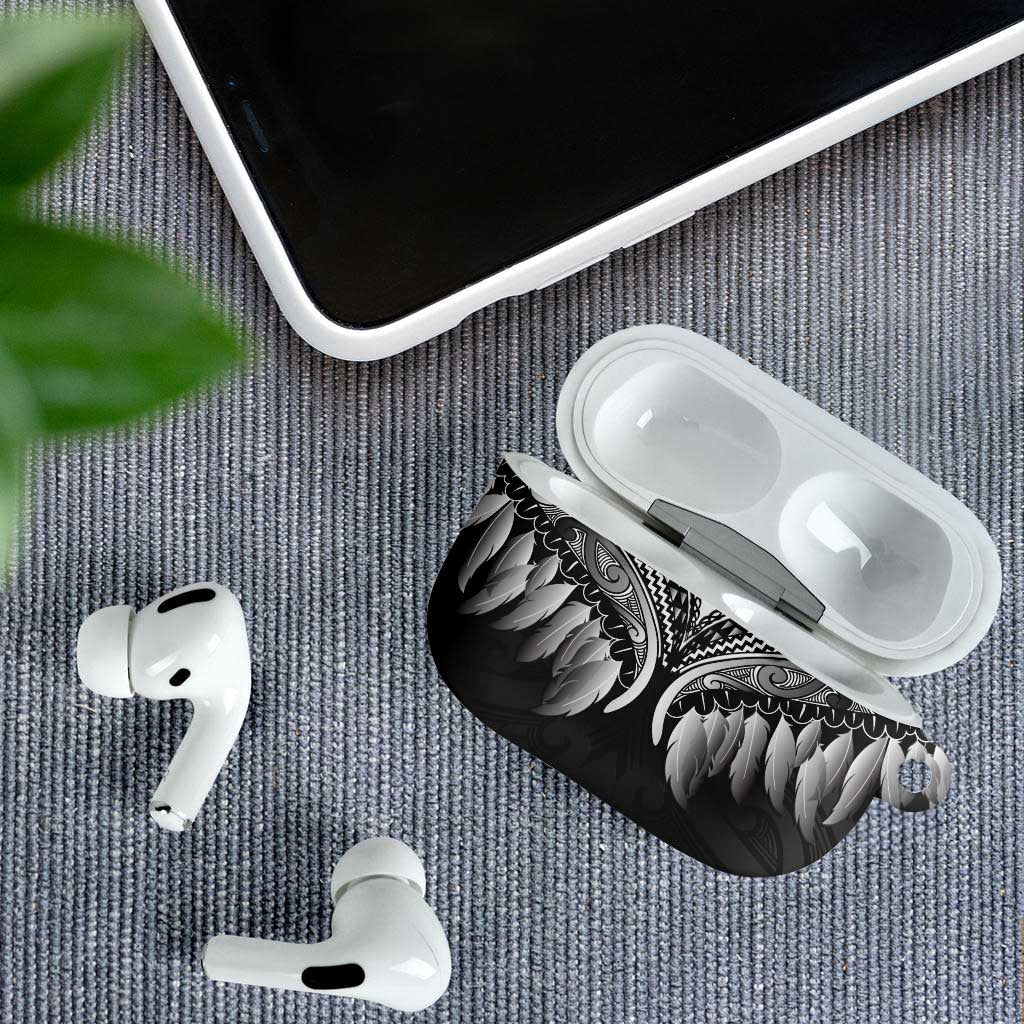 Poutama Korowai New Zealand AirPods Case Aotearoa Maori Tattoo LT14 - Polynesian Pride
