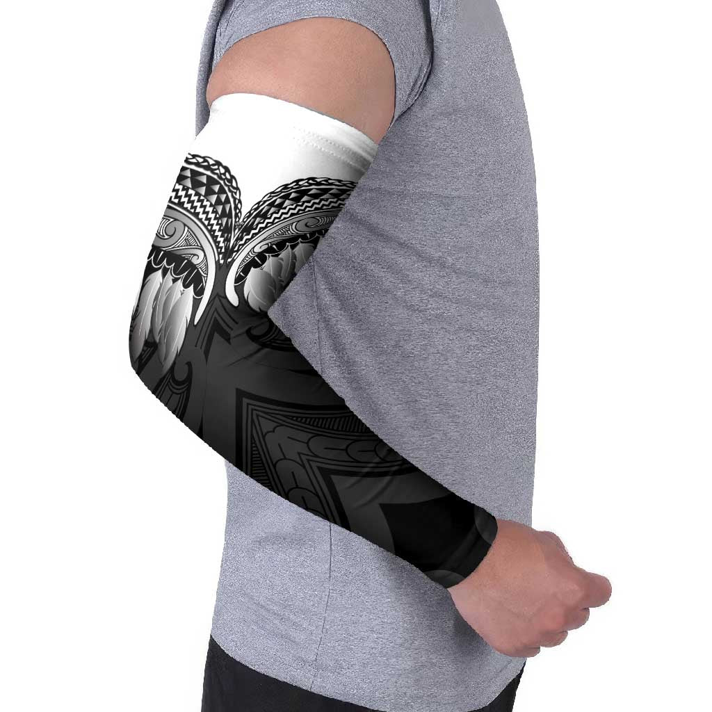 Poutama Korowai New Zealand Arm Sleeves Aotearoa Maori Tattoo LT14 - Polynesian Pride
