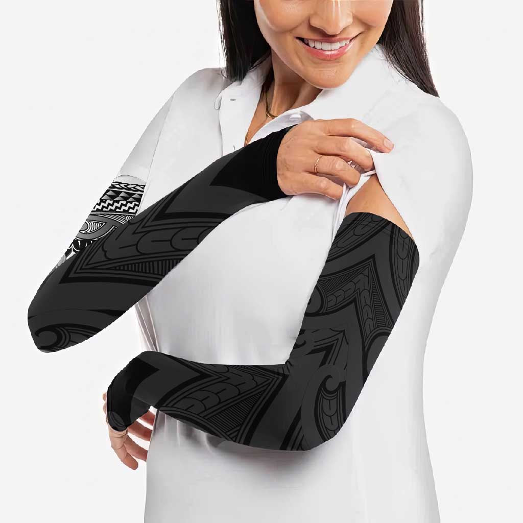 Poutama Korowai New Zealand Arm Sleeves Aotearoa Maori Tattoo LT14 - Polynesian Pride