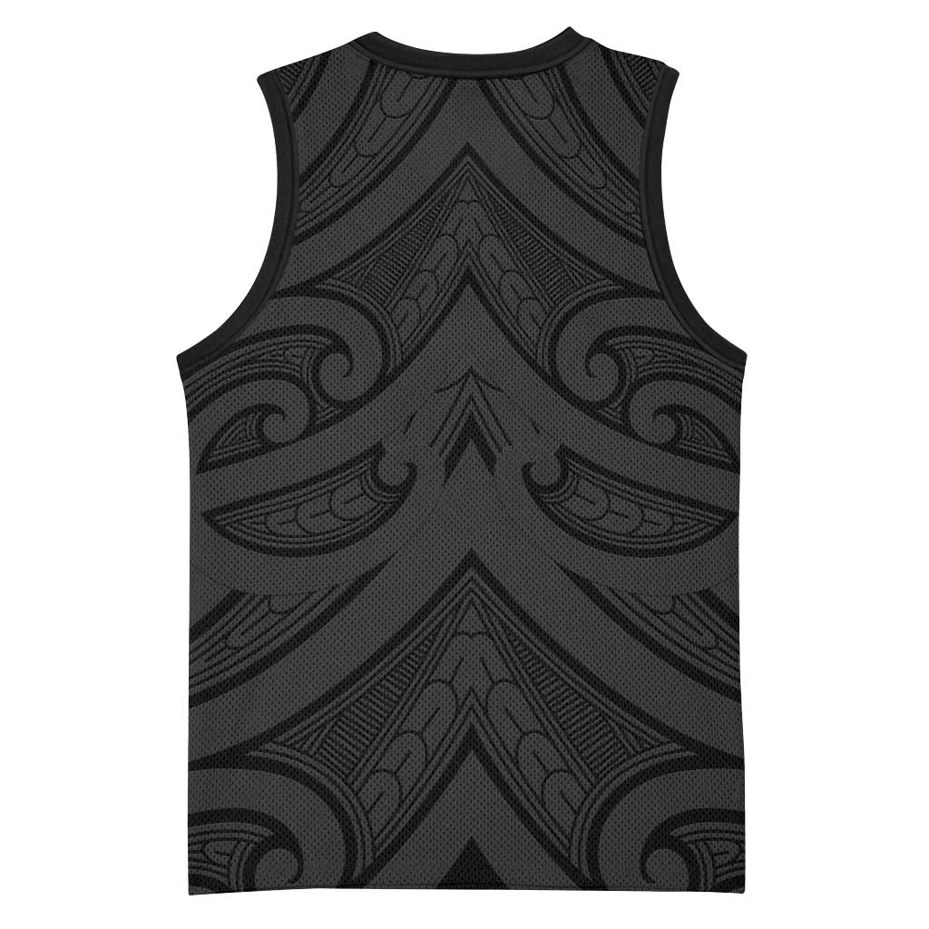 Poutama Korowai New Zealand Basketball Jersey Aotearoa Maori Tattoo LT14 - Polynesian Pride