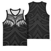 Poutama Korowai New Zealand Basketball Jersey Aotearoa Maori Tattoo LT14 - Polynesian Pride