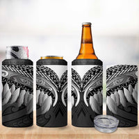 Poutama Korowai New Zealand 4 in 1 Can Cooler Tumbler Aotearoa Maori Tattoo LT14 - Polynesian Pride
