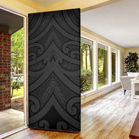 Poutama Korowai New Zealand Door Cover Aotearoa Maori Tattoo LT14 - Polynesian Pride