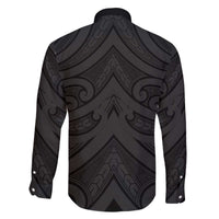 Poutama Korowai New Zealand Family Matching Off The Shoulder Long Sleeve Dress and Hawaiian Shirt Aotearoa Maori Tattoo LT14 - Polynesian Pride