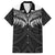 Poutama Korowai New Zealand Family Matching Off Shoulder Maxi Dress and Hawaiian Shirt Aotearoa Maori Tattoo - Polynesian Pride