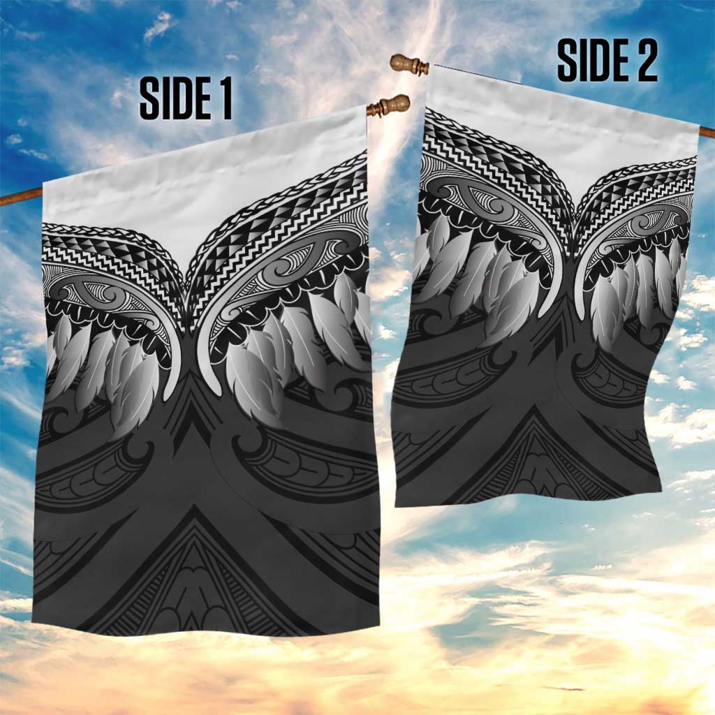 Poutama Korowai New Zealand Garden Flag Aotearoa Maori Tattoo LT14 - Polynesian Pride