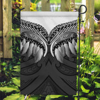 Poutama Korowai New Zealand Garden Flag Aotearoa Maori Tattoo LT14 Garden Flag Black - Polynesian Pride