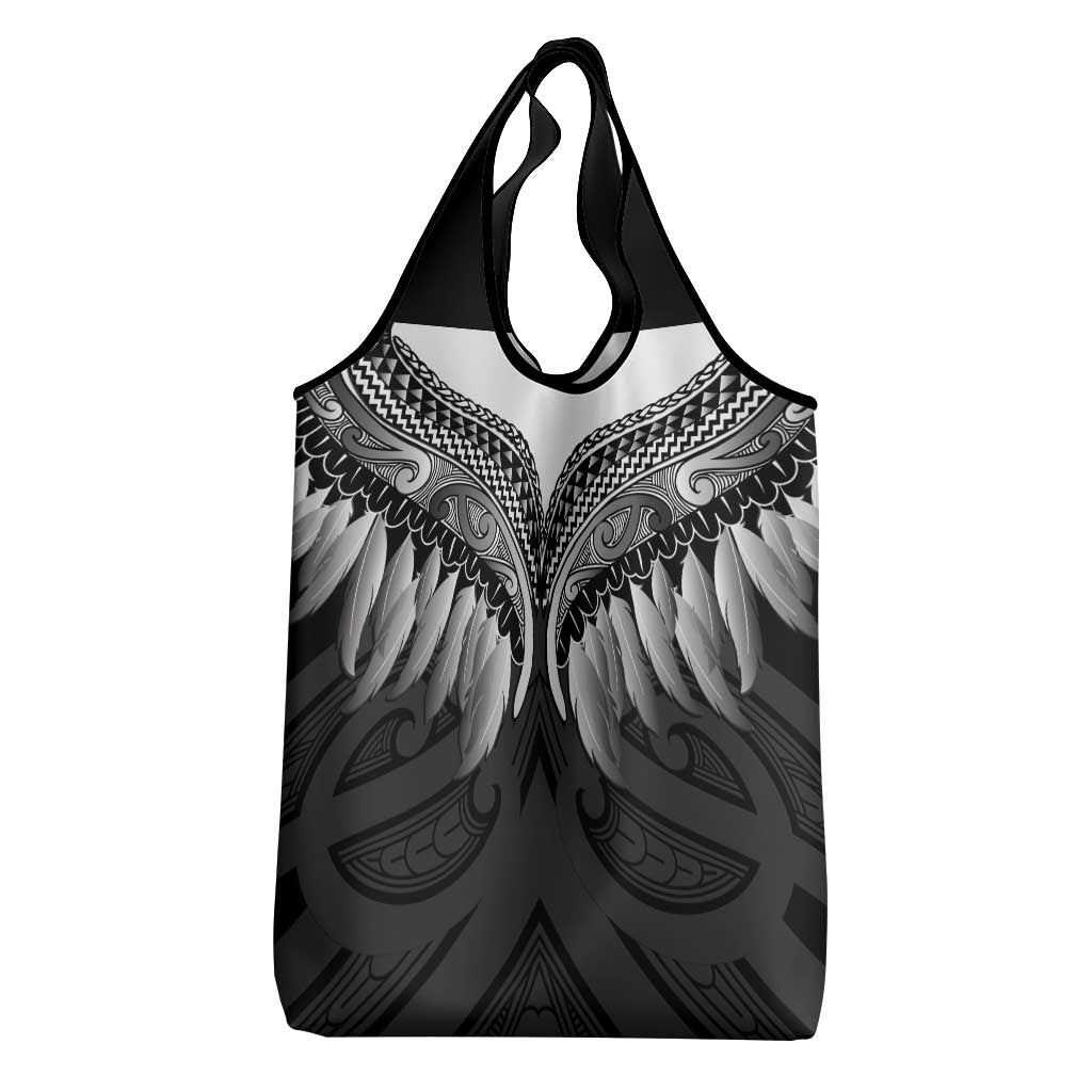 Poutama Korowai New Zealand Grocery Bag Aotearoa Maori Tattoo LT14 - Polynesian Pride