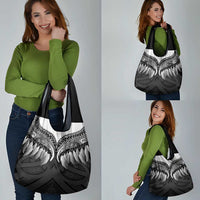 Poutama Korowai New Zealand Grocery Bag Aotearoa Maori Tattoo LT14 - Polynesian Pride