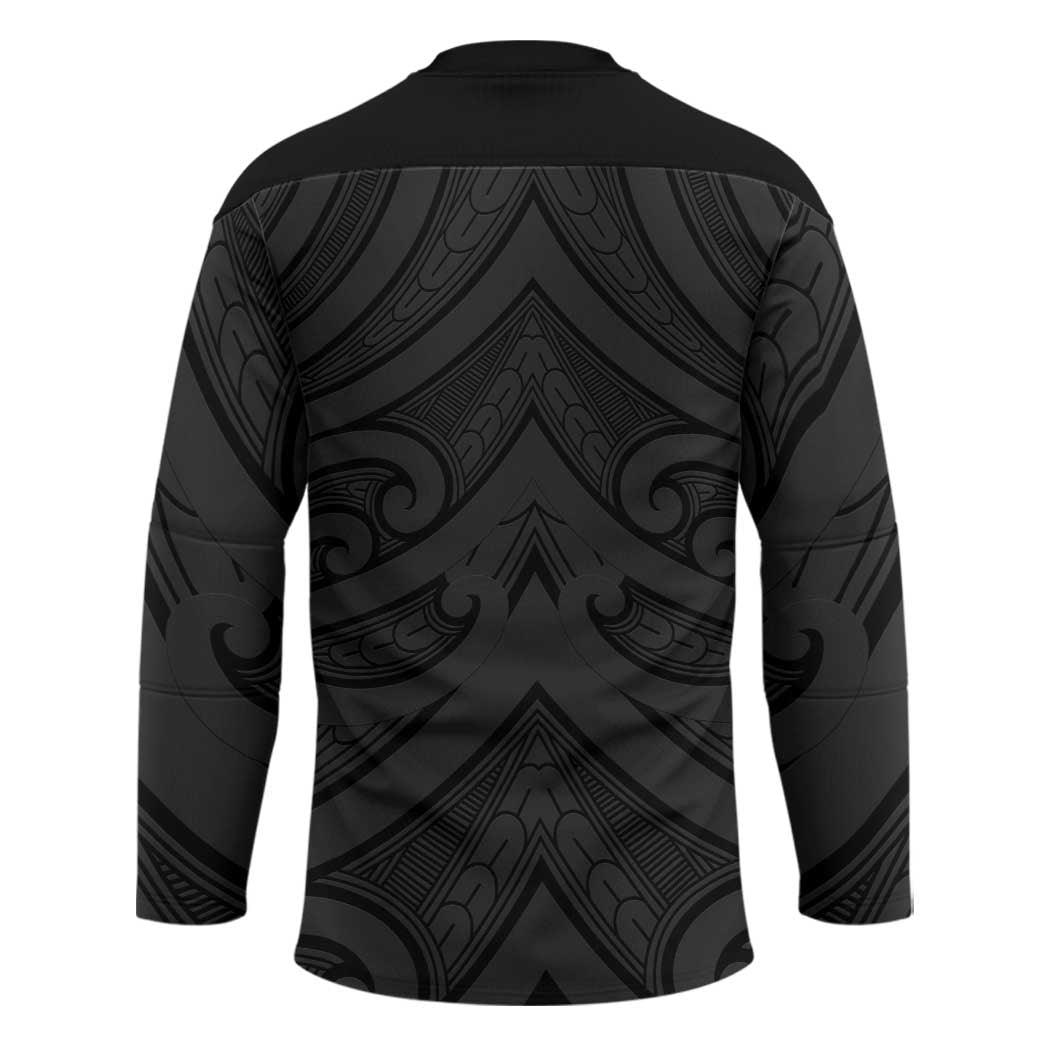 Poutama Korowai New Zealand Hockey Jersey Aotearoa Maori Tattoo LT14 - Polynesian Pride