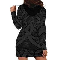 Poutama Korowai New Zealand Hoodie Dress Aotearoa Maori Tattoo LT14 - Polynesian Pride