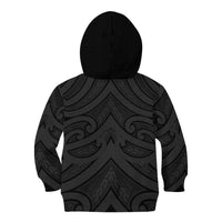 Poutama Korowai New Zealand Kid Hoodie Aotearoa Maori Tattoo LT14 - Polynesian Pride