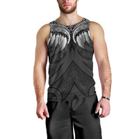 Poutama Korowai New Zealand Men Tank Top Aotearoa Maori Tattoo LT14 - Polynesian Pride