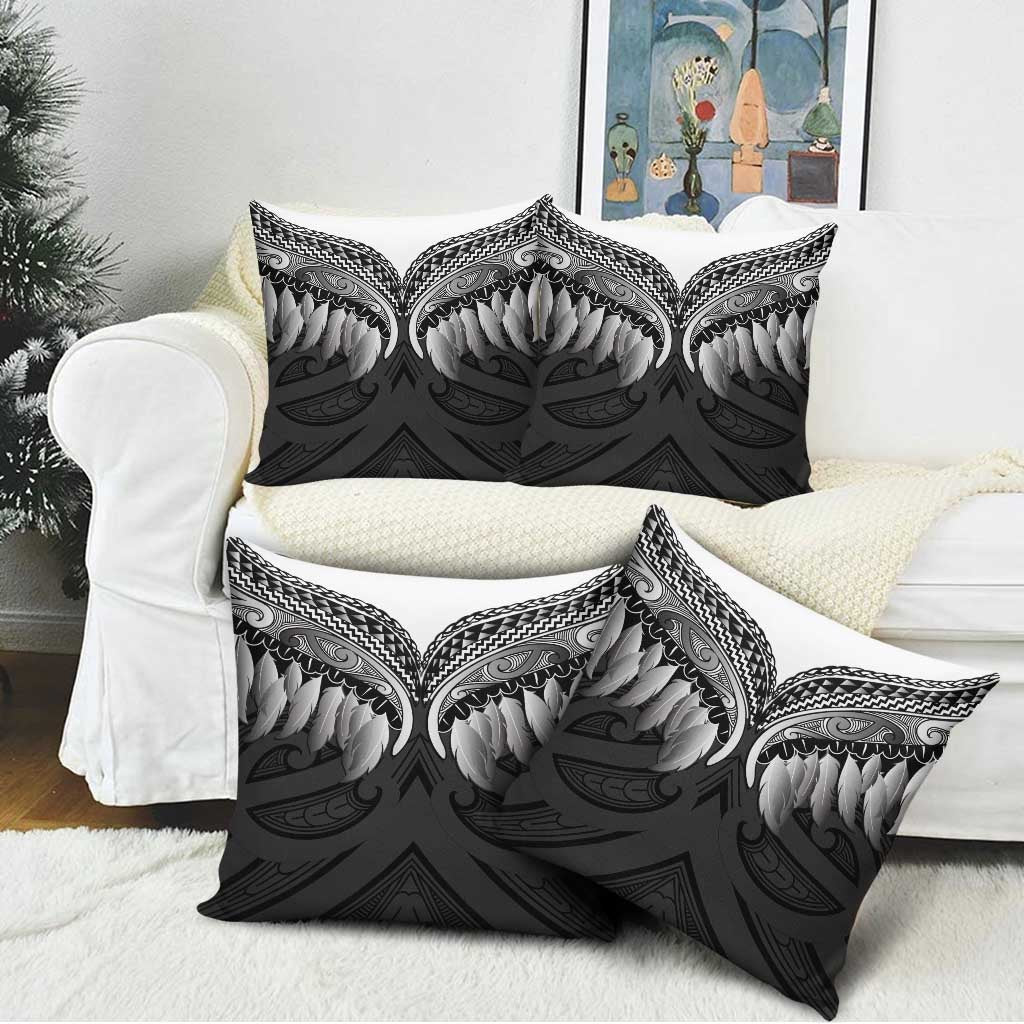 Poutama Korowai New Zealand Pillow Cover Aotearoa Maori Tattoo LT14 - Polynesian Pride