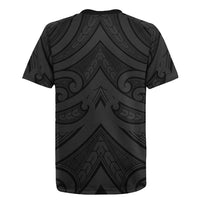 Poutama Korowai New Zealand Rugby Jersey Aotearoa Maori Tattoo LT14 - Polynesian Pride
