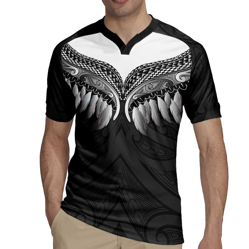 Poutama Korowai New Zealand Rugby Jersey Aotearoa Maori Tattoo LT14 - Polynesian Pride