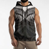 Poutama Korowai New Zealand Sleeveless Hoodie Aotearoa Maori Tattoo LT14 - Polynesian Pride