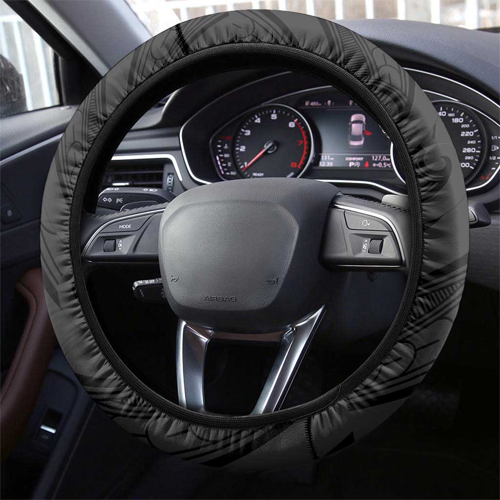 Poutama Korowai New Zealand Steering Wheel Cover Aotearoa Maori Tattoo LT14 - Polynesian Pride