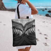 Poutama Korowai New Zealand Tote Bag Aotearoa Maori Tattoo LT14 - Polynesian Pride