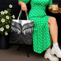 Poutama Korowai New Zealand Tote Bag Aotearoa Maori Tattoo LT14 - Polynesian Pride