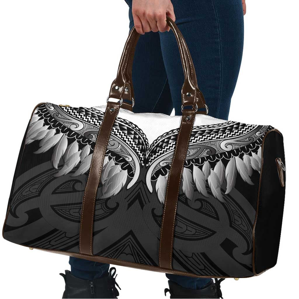 Poutama Korowai New Zealand Travel Bag Aotearoa Maori Tattoo LT14 - Polynesian Pride