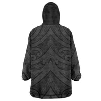 Poutama Korowai New Zealand Wearable Blanket Hoodie Aotearoa Maori Tattoo LT14 - Polynesian Pride