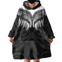 Poutama Korowai New Zealand Wearable Blanket Hoodie Aotearoa Maori Tattoo LT14 - Polynesian Pride