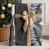 Poutama Korowai New Zealand Wrapping Paper Aotearoa Maori Tattoo LT14 - Polynesian Pride