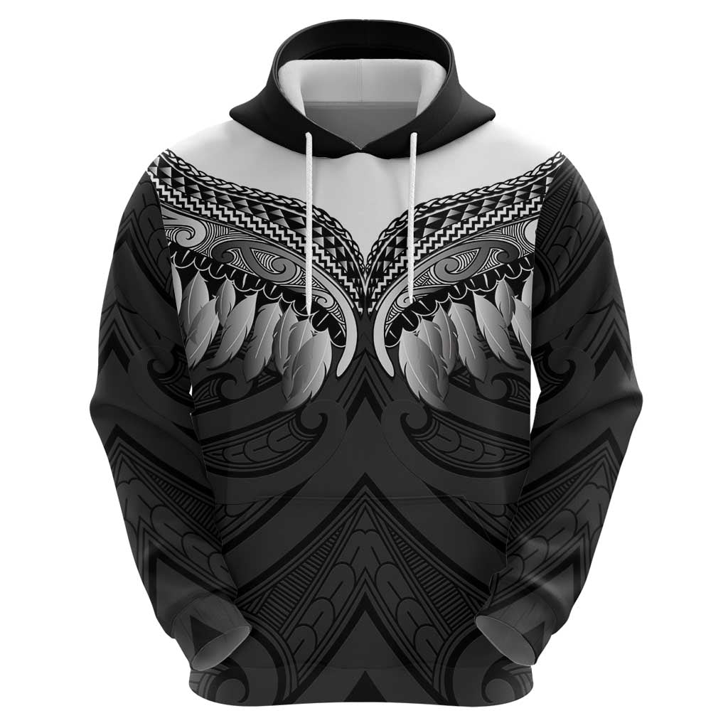 Poutama Korowai New Zealand Zip Hoodie Aotearoa Maori Tattoo LT14 - Polynesian Pride