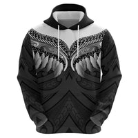 Poutama Korowai New Zealand Zip Hoodie Aotearoa Maori Tattoo LT14 - Polynesian Pride