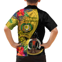 vanuatu-torba-day-hawaiian-shirt-coat-of-arms-mix-tropical-flowers