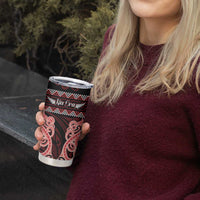 Kia Ora New Zealand Tumbler Cup Maori Language Week Whero Taniko Motif LT14 - Polynesian Pride